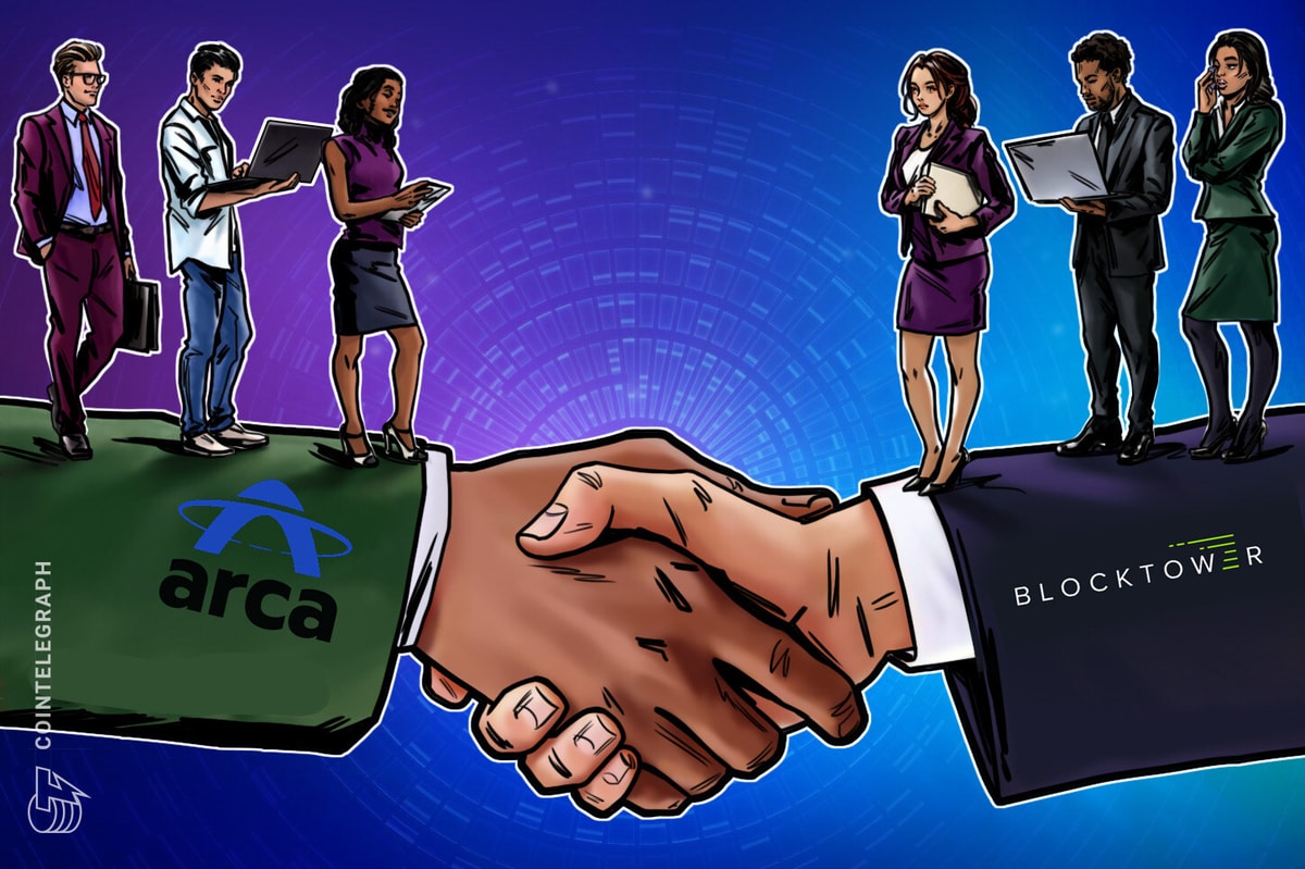 Arca, Blocktower to merge into unified crypto platform