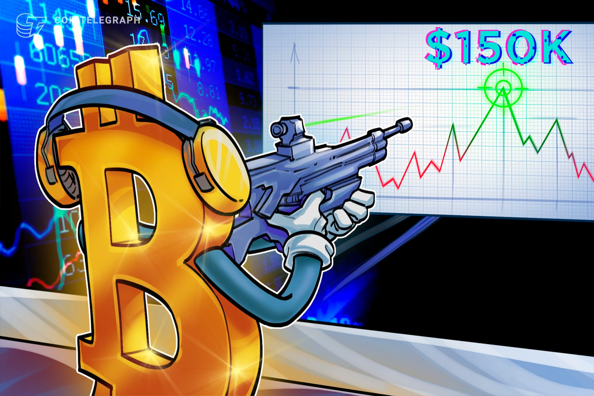 Measly $150K target for Bitcoin this cycle is ‘silly low,’ says trader