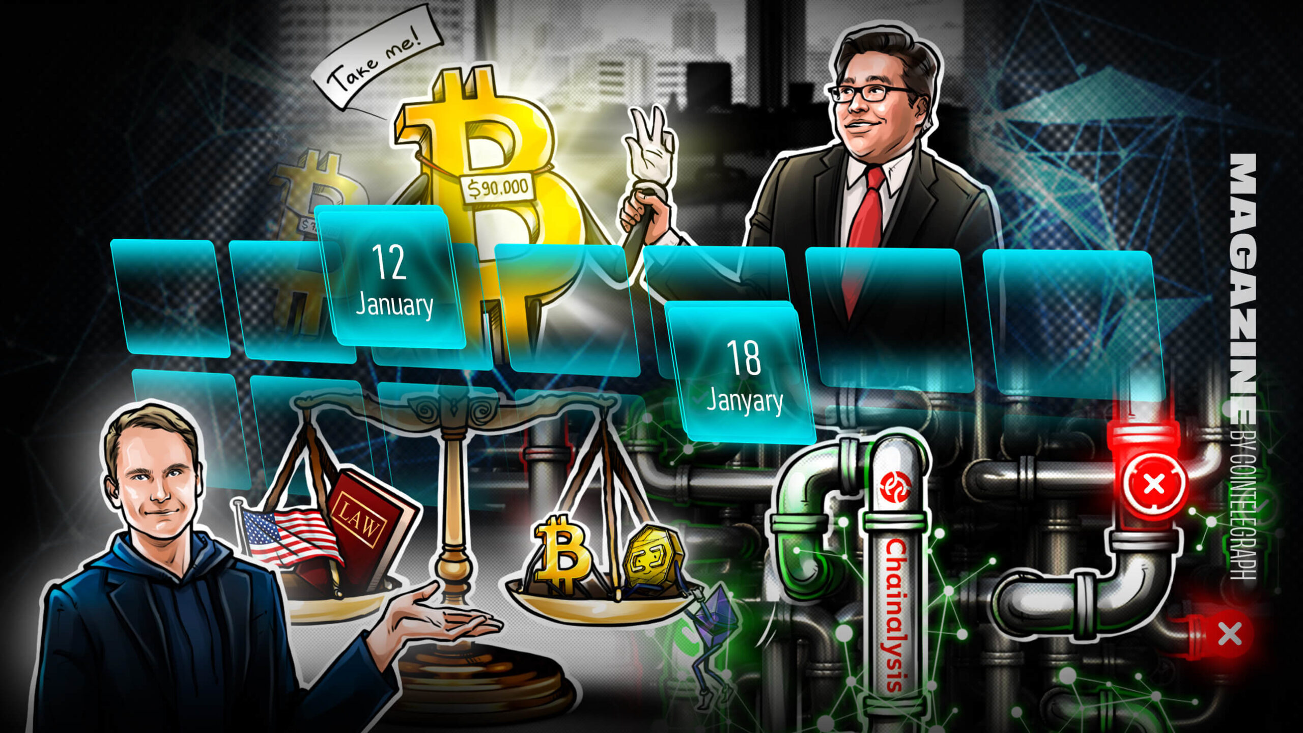 BTC’s ‘reasonable’ $180K target, NFTs plunge in 2024, and more: Hodler’s Digest Jan 12